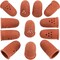 Natural Rubber Fingertip Cots Pads Finger Guards Protection Pack of 12